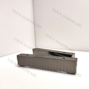 Aluminum Alloy <b>Sofa</b> <b>Legs</b> Gunmetal Black Heavy Duty Modern Minimalist Furniture Support <b>Legs</b> - Product Image 1