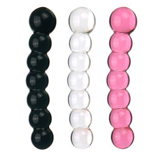 7 <span class=keywords><strong>Bolas</strong></span> de Cristal para Masaje Anal, Consoladores de Cristal para Hombres y Mujeres, Masturbación y Masaje Anal - Product Image 1