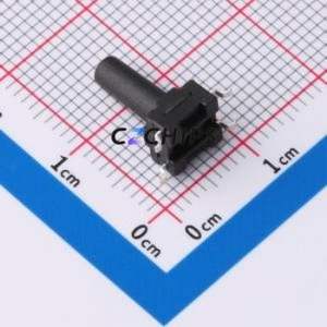 KH-6X6X12H-SMT-FS Tactile Switch SMD,6x6mm Switch ( Switch Length: 6mm )( Switch Width: 6mm )( Switch Height: 12mm ) - Product Image 2