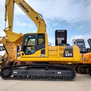 Superbe Excavatrice Komatsu PC220/PC220LC-8N1/PC220LC-8MO d'origine japonaise, 22 tonnes, capacité de godet de 1,0 m, modèle 2018, avec chaînes mobiles - Product Image 1