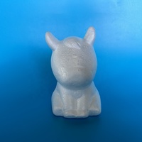 Vente d'usine bricolage chinois zodiaque lapin chien modèle matériel accessoires mousse Rose ours modèle pour cadeaux