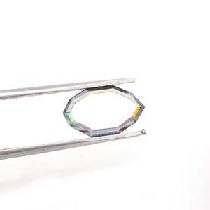 Nueva Llegada, Gemas con Corte Retrato Especial, 5*10mm, Diamantes Sintéticos Blancos, Piedras de Moissanita Sueltas y Pulimentadas - Product Image 6