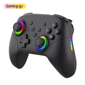 Manette de jeu sans fil HS-SW2503 avec éclairage RGB respirant, double vibration, turbo, joystick pour NS2 PC Android IOS - Product Image 6