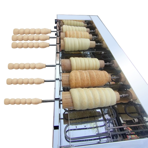 <span class=keywords><strong>Horno</strong></span> eléctrico para hacer tortas, máquina de cono de rosquilla para hacer kurtos kalacs, equipo de aperitivos - Product Image 2