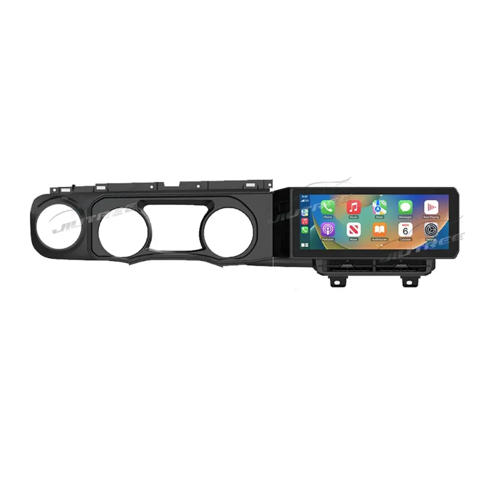 Android 12 cho Jeep Wrangler JL Đấu sĩ 2018 2021 Car DVD Player đài phát thanh khung Carplay đa phương tiện Máy nghe nhạc GPS NAVI đơn vị đứng đầu