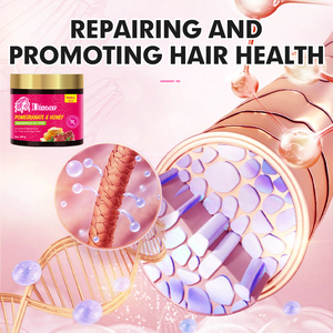 <span class=keywords><strong>Gel</strong></span> Coiffant Fixation Maximale Grenade & Miel Sans Alcool Anti-Écaillage Lissant <span class=keywords><strong>Boucles</strong></span> Épaisses Type 4 - Product Image 4