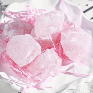 Piedras de Cuarzo Rosa Natural en Bruto al por Mayor, Cuarzo Rosa Crudo para Joyería, Decoración del Hogar y Cristales Curativos - Product Image 5
