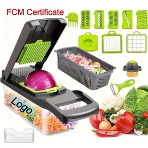 Râpe Multifonctionnelle en Plastique à Vente Chaude, Coupe-Légumes Manuel, Déchiqueteuse, Trancheuse et Dés de Pommes de Terre, Râpe à Radis en PP pour Usage Domestique - Product Image 1