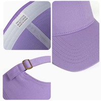 Gorra de Camionero con Bordado 3D al por Mayor de Fábrica, Gorra de Béisbol de Lona a Rayas con Logotipo Personalizado, Diseño de Gorra Deportiva Lisa