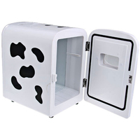 Mini-réfrigérateur portable 4 litres pour lait de vache, refroidisseur et chauffe-lait pour voiture, maison et bureau