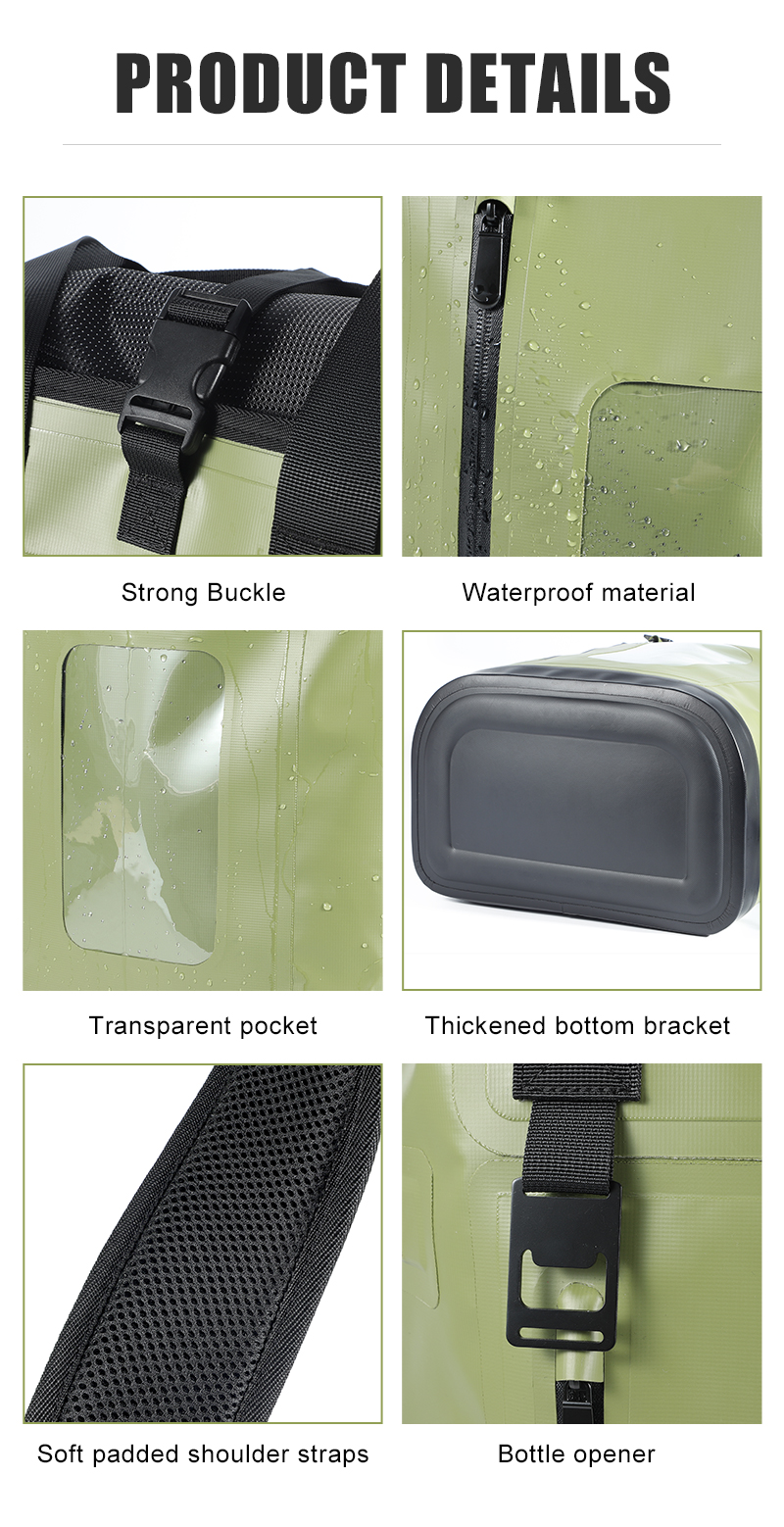 Wholesale Multi Use  Waterproof Backpack Dry Bags Camping Large Capacity Tote Bag for Outdoor Sports