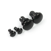 Rivets en plastique R3555 3050 5050 en gros, fixations noires et blanches à enfoncer, rivets à pression en plastique, rivets POM noirs pour voitures automobiles