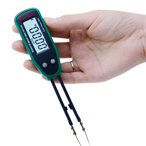 Multímetro Digital MASTECH MS8910 <span class=keywords><strong>de</strong></span> Alta Calidad con <span class=keywords><strong>Pinzas</strong></span> Inteligentes para Medir Resistencia, Capacitancia, Diodos y SMD, Pantalla LCD, 3000 Cuentas, Rango Automático/Escaneo - Product Image 4