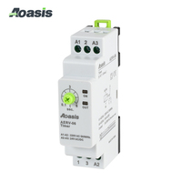 Relais de temporisation réglable AERV-06 AOASIS, relais miniature de temporisation de puissance, AC220V, relais de contrôle industriel à usage général