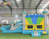 Langko Gonflables Hupfburg Dmuchany Zamek Castel Gonflabil Dragon Bounce House avec toboggan