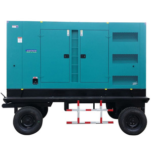 80kva cho Perkins im lặng Máy phát điện diesel thiết lập di động <span class=keywords><strong>3</strong></span> pha DC đầu ra tiếng ồn thấp thương hiệu Trailer gắn đơn vị mở khung 40kw - Product Image 2
