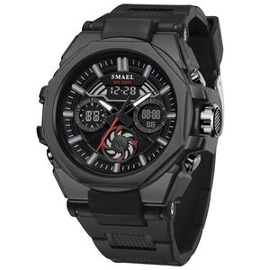 Relojes SMAEL nuevos para hombre 8098, relojes analógicos digitales, reloj de pulsera de cuarzo resistente al agua - Product Image 3