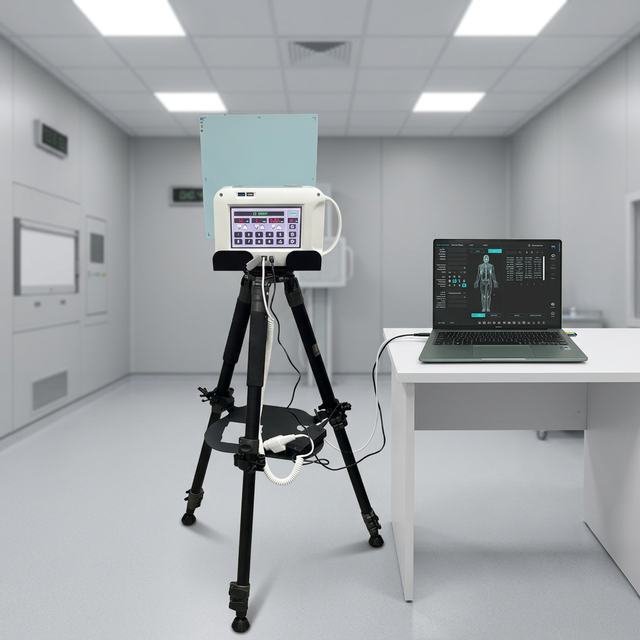 Lung Diagnosis Center Use Digital Portable X-Ray Radiography System Portable 70KV Chest X Ray System