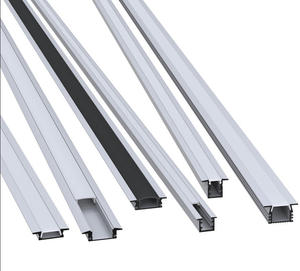 Profils d'extrusion en aluminium LED de haute qualité série 6000, profil de canal lumineux LED encastré en forme de <span class=keywords><strong>U</strong></span> personnalisé - Product Image 5