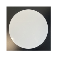 Plaque en métal vierge ronde à sublimation 8 ''10'' 12 ''Planche à découper en cercle blanc Feuille de sublimation en aluminium blanc