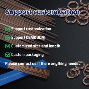 प्रशीतन प्रणाली के लिए कइक्सिंग फॉस्फोरस कॉपर वेल्डिंग रॉड BCuP-2 लिए फ्लैट इलेक्ट्रोड - Product Image 3