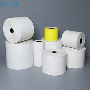 Papel Térmico Premium al por Mayor para Cajas Registradoras, Rollos de 80x80mm y 57x50mm, Sistema de Cola Bancaria, Impresión de Tickets - Product Image 1