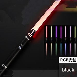 2024 Rechargeable RGB 15 Couleur Métal Hilt Dueling LED Sabre avec Effet Sonore Cosplay métal jouet Épées Sabre Laser - Product Image 2