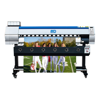 Imprimante grand format 1.8m/6ft eco Solvent Traceur XP600/DX11 Toile Bâche One Way Vision Machine d'impression