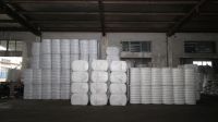 Fibre de polyester solide siliconée PSF 15D 64mm, vierge, blanche, haute résilience, pour le rembourrage de coussins de couchage et d'oreillers domestiques
