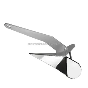 High Quality 316 Stainless Steel Mirror Polished Delta Anchor Boat For Boat