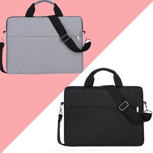 Custom Logo Travel Laptop Sleeve Women 15.6 Waterproof Briefcase Oxford Cloth Lightweight Daily Working <b>Computer</b> Durable Storage - Product Image 2