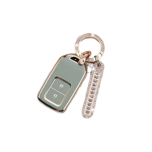 Échantillon gratuit pour Honda PCX 150 porte-clés de voiture étui en cuir accessoires de clé pour X-ADV hybride SH125 SH300 Forza 125 2 boutons - Product Image 1