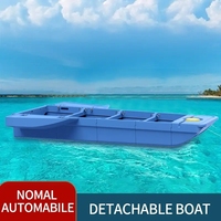 Botes de Plástico para Pesca Directa, Botes de Recolección de Residuos, Botes de Pesca Desmontables