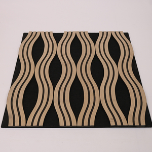 Panel de Pared de Listones de Madera con Forma de Cuña, Ecológico, Absorbente de Sonido, para Salas Profesionales, Salas de Estar y Dormitorios - Product Image 4