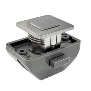 Keyless xử lý khóa cho RV và du thuyền Kẽm hợp kim Vuông Tường tủ và ngăn kéo push-khóa đồ nội thất phần cứng sản phẩm - Product Image 1