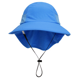 Verano nuevo chal <span class=keywords><strong>sombrero</strong></span> visera para niños luz transpirable malla protector solar bebé cubo <span class=keywords><strong>sombrero</strong></span> - Product Image 5