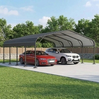 Garages portables pour voitures, bâtiments préfabriqués, abris en acier pour équipements agricoles, kits de stockage extérieur, composants de carport métalliques en gros