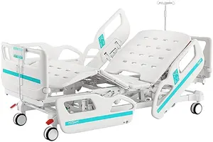 Factory Manufacturer Hospital Furniture Nursing Bed Electric 5 Functions ICU Hospital Bed