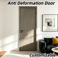Bande d'isolation acoustique en PVC pour porte intérieure, anti-déformation, sans COV, sans peinture, pour hôtel, appartement, chambre d'hôtes, commande personnalisée, projet
