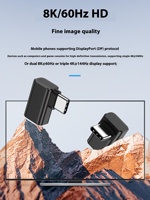 Adaptateur Type-C, fonctionnalités complètes, transfert de données 80 Gbps, alimentation CC 240 W, écran 8K, connecteurs USB4 Gen4