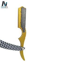 มีดโกนแบบตรงพับได้10ชิ้นทำจากสแตนเลส - Product Image 4