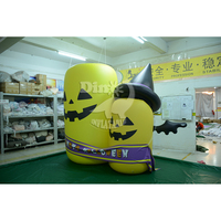 Vente directe d'usine danse homme et ballon décor gonflable sauter Halloween vacances gonflable gargouille diable pour la fête