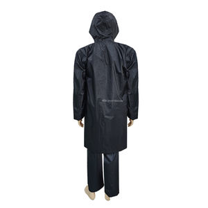 Hombre <span class=keywords><strong>contra</strong></span> el <span class=keywords><strong>agua</strong></span> chaqueta de lluvia hombres al aire libre impermeable goma impermeable ripstop nylon para la lluvia - Product Image 5