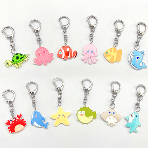 Llavero de Acrílico con Diseño Creativo de Animales Marinos, Colgante Decorativo de Moda, Pequeño Regalo Promocional - Product Image 3