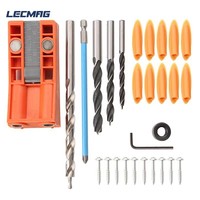 Kit de gabarit de perçage de précision pour trous obliques, guide de perçage angulaire pour la menuiserie et la fabrication de meubles