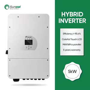Sistema de Almacenamiento de Energía Solar Todo en Uno Sunpal de 5Kw 10Kw, Sistema de Energía Solar Híbrido Fuera de la Red, Sistema Híbrido Completo con Almacenamiento SP10K - Product Image 4