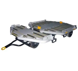 Aeropuerto Aviación Contenedor Carga Aérea Remolque Carro Paleta Transporte <span class=keywords><strong>Dolly</strong></span> - Product Image 3