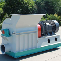 Broyeur à marteaux pour sciure de bois 2-3t/h, multifonctionnel, efficace, à prix compétitif, avec contrôle PLC renommé pour moteur, livraison rapide