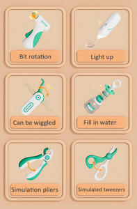 Set Giocattolo Educativo per Bambini, Kit Dentista con Trapano e Pasta Modellabile - Product Image 5