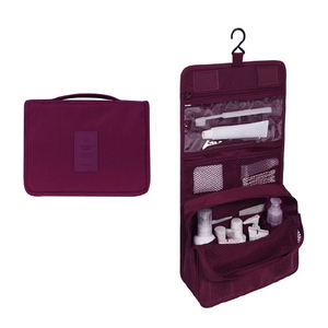 Organizador de cosméticos colgante de Material Oxford de moda, bolsa de viaje, nuevo diseño, resistente al agua, plegado para neceser, cremallera, Clos - Product Image 6